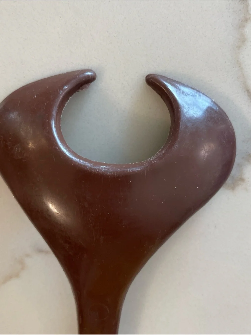 DAWN brown Salad Servers 70’s plastic - Set of 2